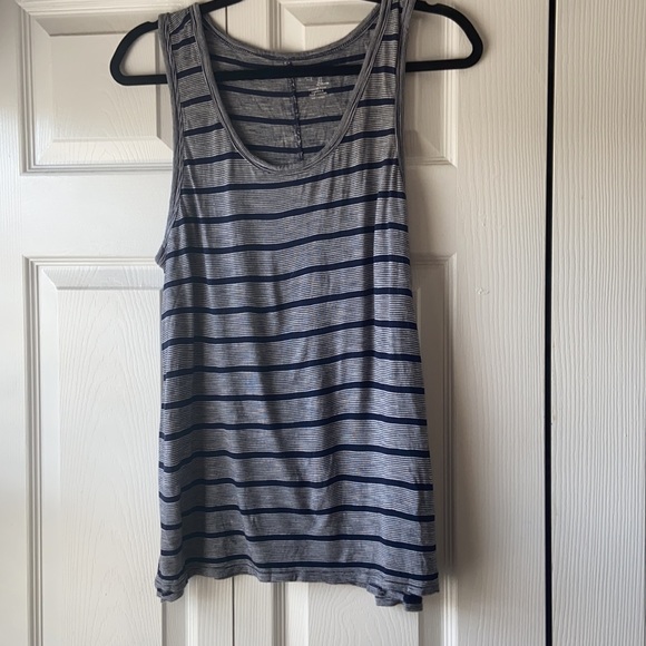 GAP Navy and Blue Striped Legging Tank Camisole Top - Picture 3 of 3